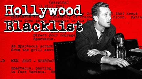 Hollywood blacklist 